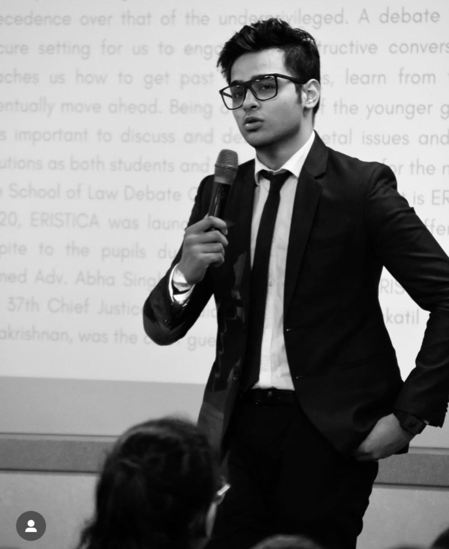 Portrait of Rudraaksha Sharma, Legal Counsel & Compliance Officer at Vexon Labs
